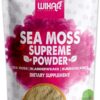Wixar Wildcrafted Sea Moss Powder 227g - Suporte Natural à Tireóide e Pele Saudável