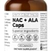 NAC + ALA Caps Santa Cruz Paleo - Suporte Celular e Antioxidante Eficaz para Dietas Keto e Paleo