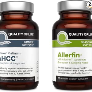 Quality of Life Immune Health Bundle - Suporte Imunológico Completo para Saúde e Bem-Estar