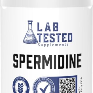 Spermidine 3HCL 120 Cápsulas - Suplemento para Saúde Celular e Longevidade