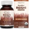 Cápsulas de Cogumelo Reishi Orgânico com 70% Beta Glucanos - Energia e Imunidade