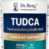 Suplemento Dr. Berg TUDCA 30 Cápsulas - Suporte Avançado à Saúde do Fígado e Digestão Eficaz