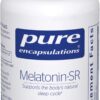 Melatonin-SR da Pure Encapsulations 60 Cápsulas - Liberação Prolongada para um Sono Restaurador e Natural