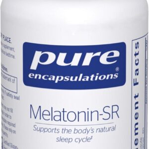 Melatonin-SR da Pure Encapsulations 60 Cápsulas - Liberação Prolongada para um Sono Restaurador e Natural