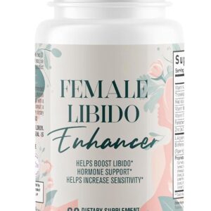 Suplemento Feminino para Aumento de Libido e Sensibilidade - 60 Cápsulas Naturais
