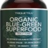 Tabletes de Spirulina e Chlorella Orgânica - Antioxidantes com 4 Certificações de Qualidade