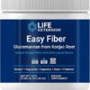 Easy Fiber da Life Extension 167g - Fibra Natural de Glucomanana para Saúde Digestiva e Regularidade