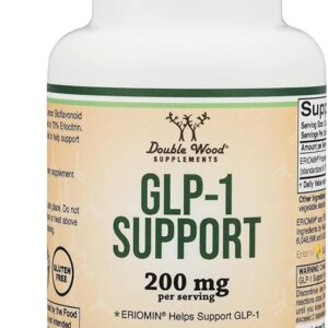 Suplemento GLP-1 Double Wood 200mg - Apoio Natural para Saúde Intestinal e Níveis de GLP-1