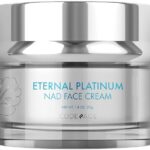 Creme Facial Eternal Platinum NAD com Resveratrol - Antioxidante para Hidratação e Firmeza da Pele