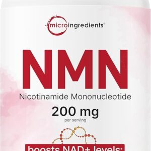Suplemento de NMN 200mg - Aumente os Níveis de NAD+ e Promova Longevidade