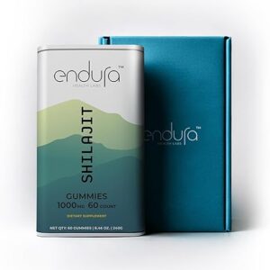 Gummies de Shilajit com Ashwagandha - Energia e Vitalidade com 85+ Minerais