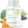 DIM 3+ Pure TheraPro Rx 60 Cápsulas - Suporte Eficaz à Metabolização do Estrogênio e Saúde Hormonal