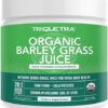Pó de Suco de Cevada Orgânica Triquetra Health 5.3 oz - Nutrientes do Solo Vulcânico de Utah