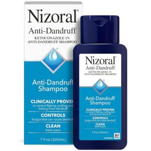 Nizoral Shampoo Anticaspa com 1% de Ketoconazole - Combate Eficaz à Caspa e Coceira