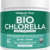 Chlorella em Pó Orgânica Triquetra Health 225g - Suporte Natural para Saúde e Vitalidade