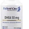 DHEA 50 mg Patient One - Suplemento para Energia e Bem-Estar Emocional com Absorção Aprimorada