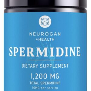 Suplemento de Spermidina Neurogan 1200mg - Potente Antienvelhecimento e Aumento de Energia