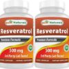 Resveratrol Complex Best Naturals 120 Cápsulas - Antioxidante Potente para Saúde Cardiovascular