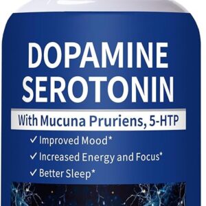 Suplemento Natural de Serotonina e Dopamina - 90 Cápsulas para Humor e Energia Aumentados
