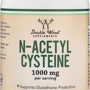 NAC Supplement N-Acetyl Cysteine 210 Cápsulas - Aumenta Glutationa e Fortalece a Imunidade