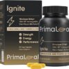 Suplemento Energético Natural Ignite PrimaLeaf 60 Cápsulas