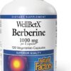 WellBetX Berberine 120 Cápsulas - Suporte Vegano à Saúde Metabólica e Cardíaca