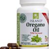 Cápsulas de Óleo de Orégano Orgânico Super Potente - 90 Unidades da Island Nutrition