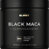 Maca Negra Orgânica 40,000mg com Ashwagandha - Energia e Vitalidade Potencializadas TERRA ELMNT