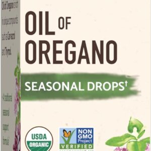 Gotas de Óleo de Orégano Orgânico - Suporte Imunológico Concentrado em 30 mL