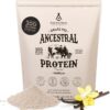 Ancestral Supplements Protein Powder Baunilha - 20g de Proteína para Saúde Intestinal e Recuperação Muscular