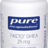 7-Keto DHEA Pure Encapsulations 120 Cápsulas - Suporte Natural ao Metabolismo e Bem-Estar