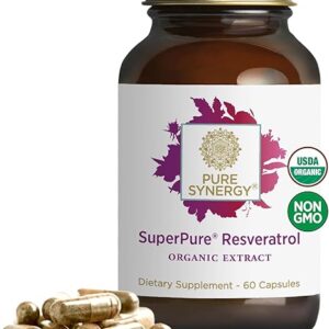 SuperPure Resveratrol Extract - Antioxidante Orgânico para Coração e Pele Saudável