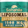 Suplemento de Spermidina Sohahila 60 Softgels - Renovação Celular e Combate ao Envelhecimento