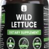 Wild Lettuce: Suplemento Natural em Cápsulas para Relaxamento e Alívio do Estresse - 365 Cápsulas Sem Enchimentos
