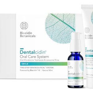 Sistema Completo de Cuidados Orais Dentalcidin - 100% Plant-Based e Livre de Flúor