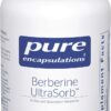 Berberine UltraSorb Pure Encapsulations 60 Cápsulas - Suporte Avançado à Saúde Metabólica e Cardiometabólica