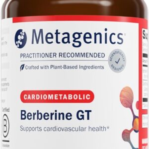 Metagenics Berberine GT 60 Cápsulas - Suporte Natural à Saúde do Coração e Metabolismo