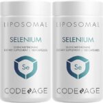 Suplemento de Selênio Codeage 200 mcg - Apoio Imunológico em Cápsulas Veganas
