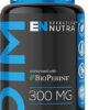 Suplemento DIM 300mg Extra Forte com BioPerine - Bloqueador de Estrogênio para Saúde Hormonal