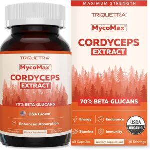 Extrato Orgânico de Cogumelo Cordyceps Triquetra Health - Potencialize Sua Energia e Imunidade