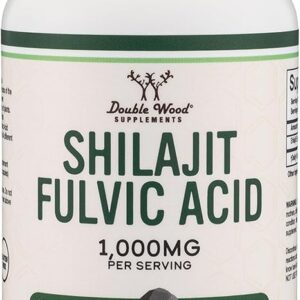 Shilajit Pure Himalayan - Cápsulas com 20% Ácido Fulvico para Aumentar Energia e Vitalidade