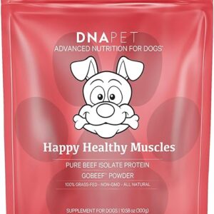 Suplemento de Proteína de Carne Bovina para Cães - Colágeno e Aminoácidos para Saúde Muscular