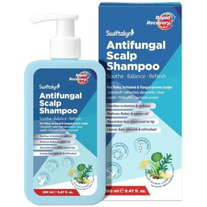 Shampoo Antifúngico Swiftalyn 280ml - Alívio Eficaz para Dermatite Seborreica e Caspa