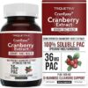 CranEaze® Suplemento de Extrato de Cranberry e D-Mannose - Saúde do Trato Urinário em Cápsulas