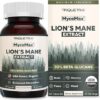 Suplemento MycoMax Lions Mane com 70% Beta Glucanos - Clareza Mental e Memória Aumentadas