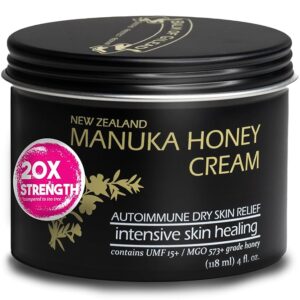 Balm of Gilead Manuka Eczema Honey Cream 4oz - Hidratação Profunda para Eczema e Pele Sensível