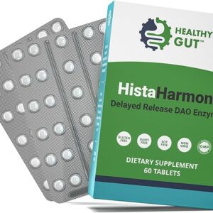 HistaHarmony: Suplemento Enzimático de DAO para Alívio de Sensibilidade à Histamina