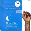 The Good Patch Nite Nite - Adesivos para Sono Melatonina para Relaxamento