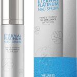 Sérum Eternal Platinum NAD com Colágeno e Resveratrol - Hidratação e Combate às Rugas