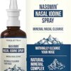 Nasomin® Iodine Nasal Spray Triquetra Health 60ml - Limpeza Natural e Defesa Contra Germes Nasais